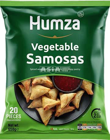 HUMZA VEGETABLE SAMOSA 650G